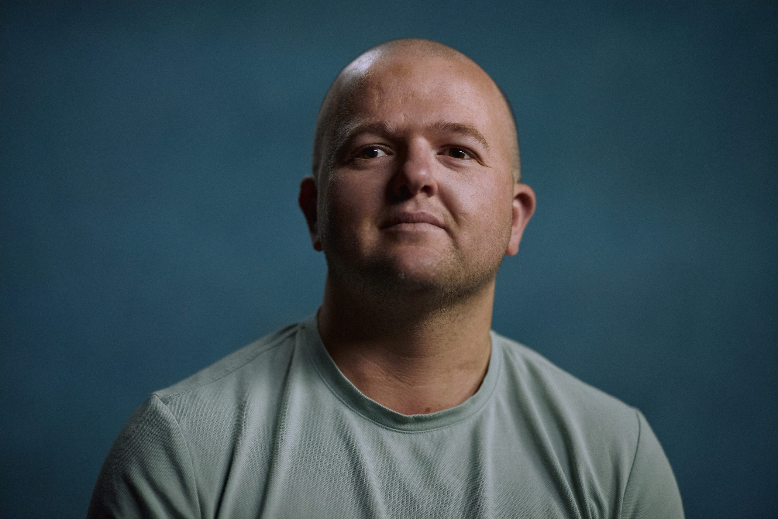 A man photographed in natural light